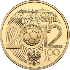Gold Coin – UEFA European Football Championship EURO 2012 - 24h Shipping! 2