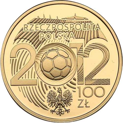 Gold Coin – UEFA European Football Championship EURO 2012 - 24h Shipping!