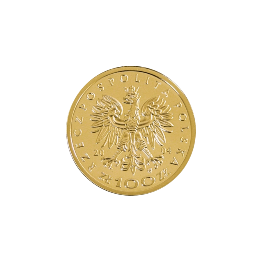 Poland 100 Zloty Gold Proof Coin – Polish Kings and Princes: Przemysł II (1295–1296) - 24h Shipping!