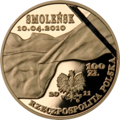 zlota-moneta-100-zl-smolensk-pamieci-ofiar-10-04-2010-r-rewers 2