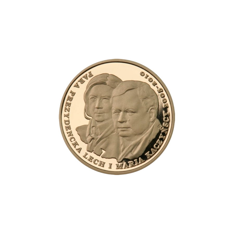 Gold Coin – In Memory of the Victims of the April 10, 2010 Presidential Plane Crash in Smolensk - 24h Shipping!