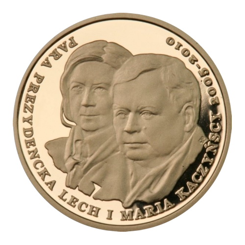 Gold Coin – In Memory of the Victims of the April 10, 2010 Presidential Plane Crash in Smolensk - 24h Shipping!