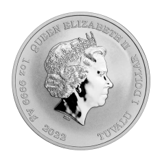 1 oz Tuvalu Silver Street Fighter II Series - Ryu Coin  - 24h Shipping! 2