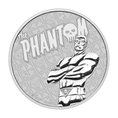 1 oz Silver coin The Phantom BU - 24h Shipping!