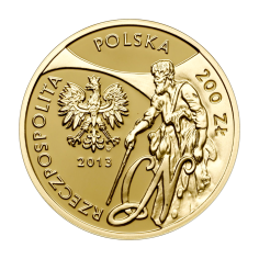 zlota-moneta-200-zl-cyprian-norwid-2013-rewers 2