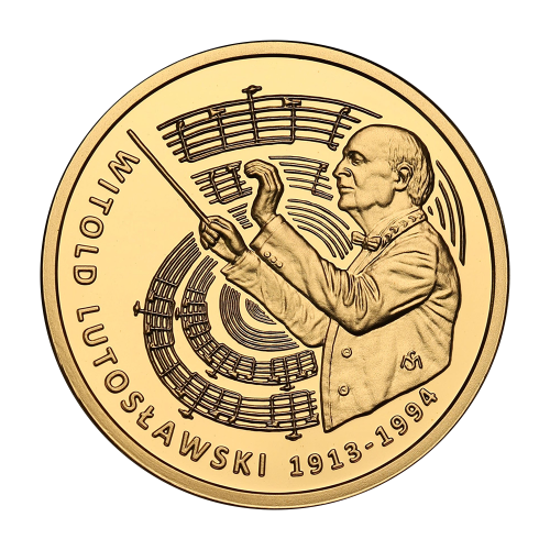2013 Poland 200 Zloty Gold Coin – Witold Lutoslawski - 24h Shipping!