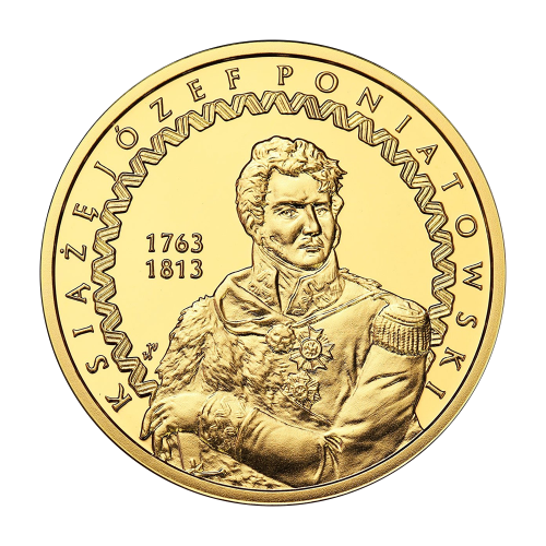 200 zlotych gold 2013 - 200th anniversary of the death of Prince Joseph Poniatowski - 24h Shipping!
