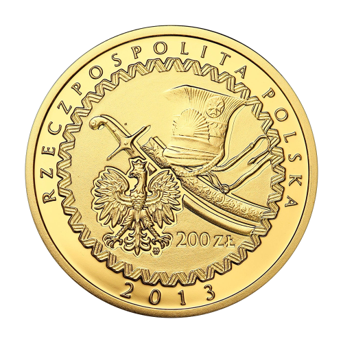 200 zlotych gold 2013 - 200th anniversary of the death of Prince Joseph Poniatowski - 24h Shipping!