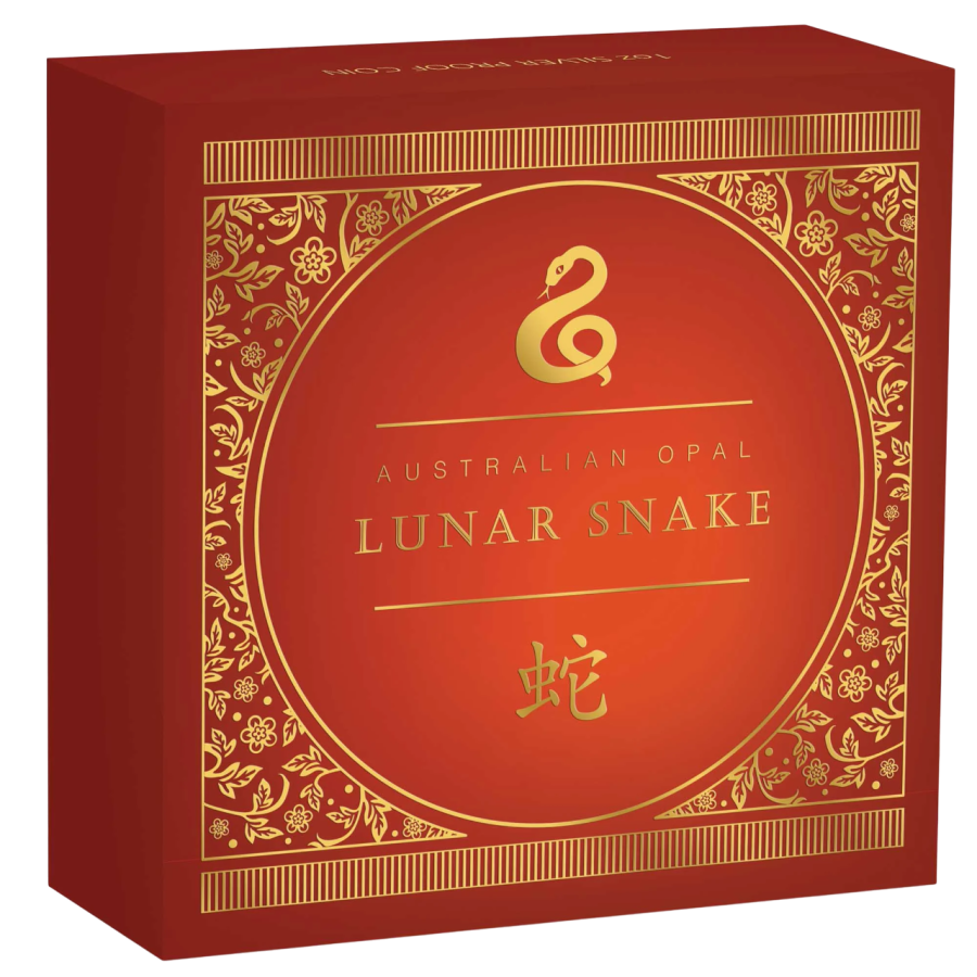 2025 Australia 1 oz Silver Opal Lunar Snake Proof - 24h Shipping!
