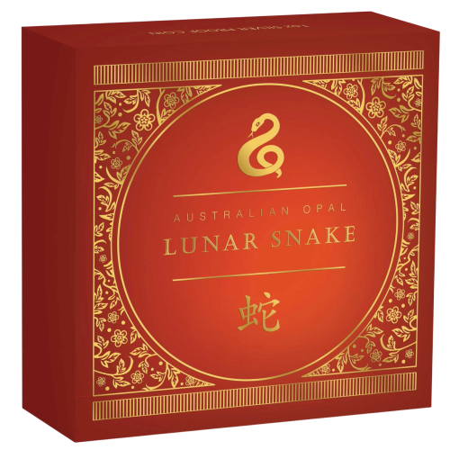 2025 Australia 1 oz Silver Opal Lunar Snake Proof - 24h Shipping!