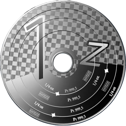 1 oz Platinum Round - Valcambi Armillary - 24h Shipping!