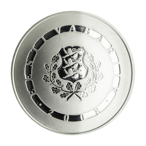 Estonia Republic 90th Anniversary Platinum Gold Silver Set 2008 - 24h Shipping!