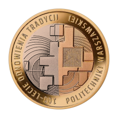 200 zloty 2015 - 100th anniversary of Warsaw University of Technology - 24h Shipping!