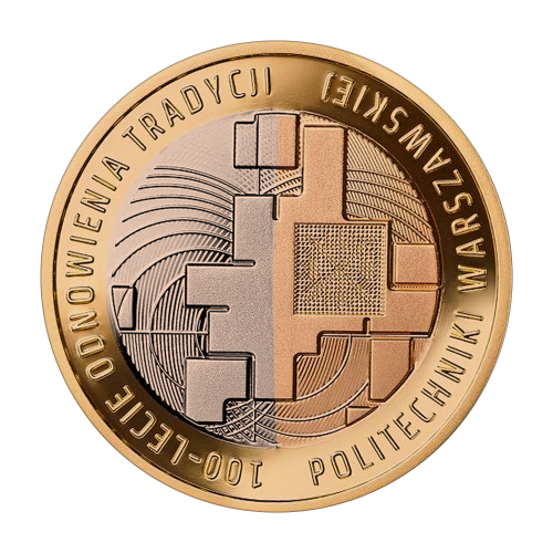 200 zloty 2015 - 100th anniversary of Warsaw University of Technology - 24h Shipping!