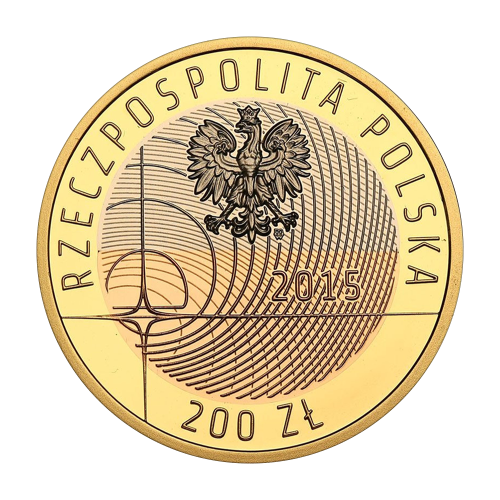 200 zloty 2015 - 100th anniversary of Warsaw University of Technology - 24h Shipping!