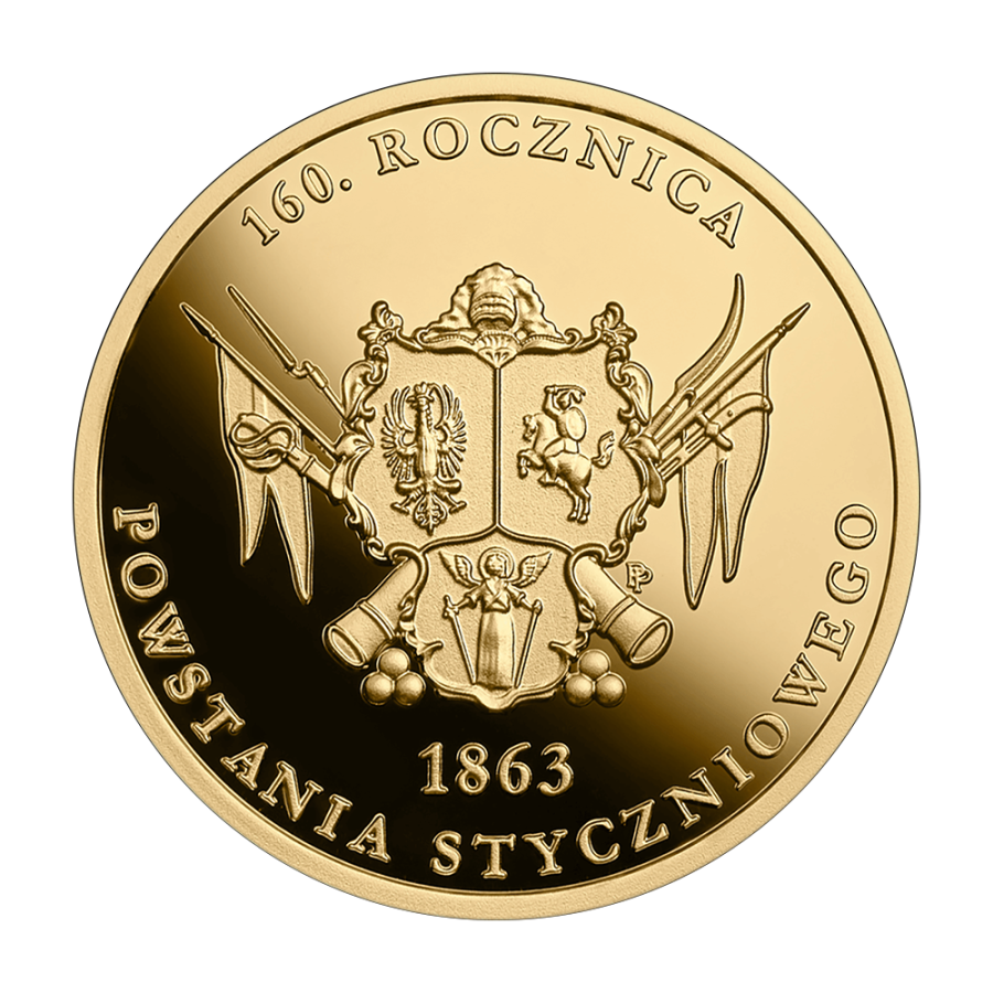 200 zloty 2023 - 160th anniversary of the January Uprising - 24h Shipping!
