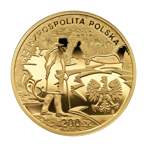 200 Zlotych 2012 100th anniversary of Boleslaw Prus`s death - 24h Shipping!