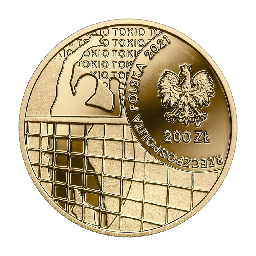 Poland 200 Zloty Gold Coin – Polish Olympic Team – Tokyo 2020 - 24h Shipping!