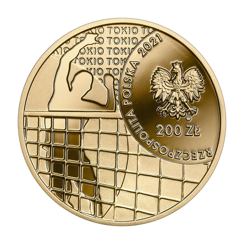 Poland 200 Zloty Gold Coin – Polish Olympic Team – Tokyo 2020 - 24h Shipping!