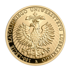 zlota-moneta-200-zl-100-lecie-katolickiego-uniwersytetu-lubelskiego-2019-rewers 2