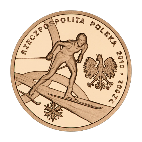 Poland 200 Zloty Gold Coin – Polish Olympic Team – Vancouver 2010 - 24h Shipping!