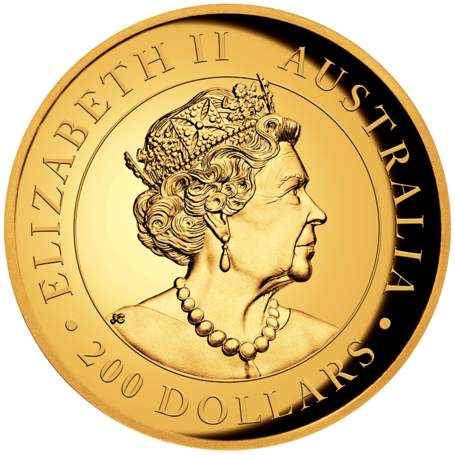 2021-P Australia 2 oz Gold Kangaroo Proof High Relief - 24h Shipping!