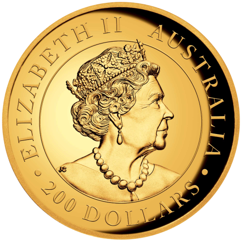 2021-P Australia 2 oz Gold Kangaroo Proof High Relief - 24h Shipping!