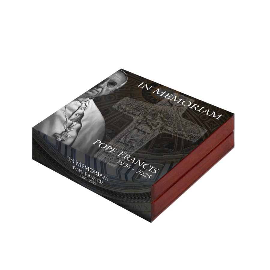 IN MEMORIAM POPE FRANCIS Libertad 1 Oz Silver Coin - 24h Shipping!