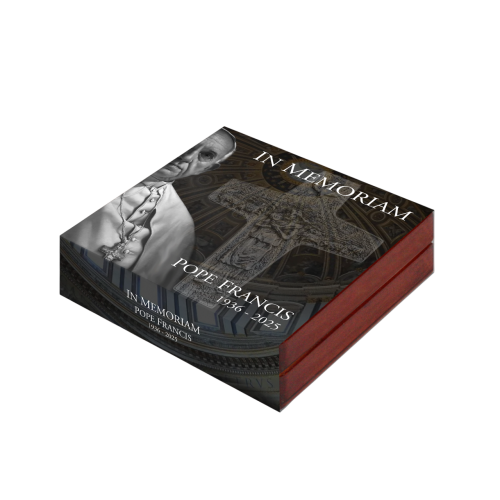 IN MEMORIAM POPE FRANCIS Libertad 1 Oz Silver Coin - 24h Shipping!