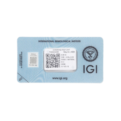 Natural Diamond 0,30 CT / Natural Fancy Intense Yellow Orange / Pear Modified Brilliant / SI2 / G - 24h Shipping! 2