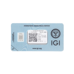 Natural Diamond 0,22 CT / Natural Fancy Intense Yellowish Orange / Pear Modified Brilliant  / VVS2 / G - 24h Shipping! 2