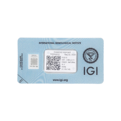 Natural Diamond 0,22 CT / Natural Fancy Intense Yellow Orange / Pear Modified Brilliant / SI2 / G - 24h Shipping! 2