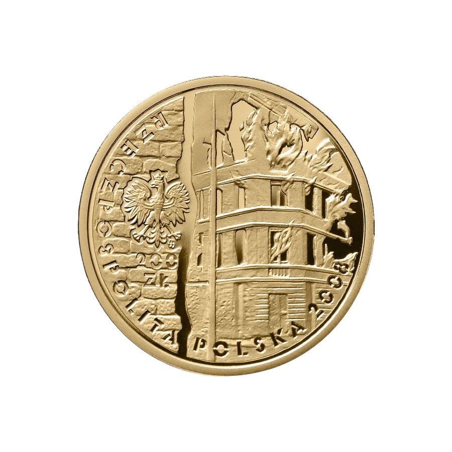 zlota-moneta-200-zl-65-rocznica-powstania-w-getcie-warszawskim-2008-awers