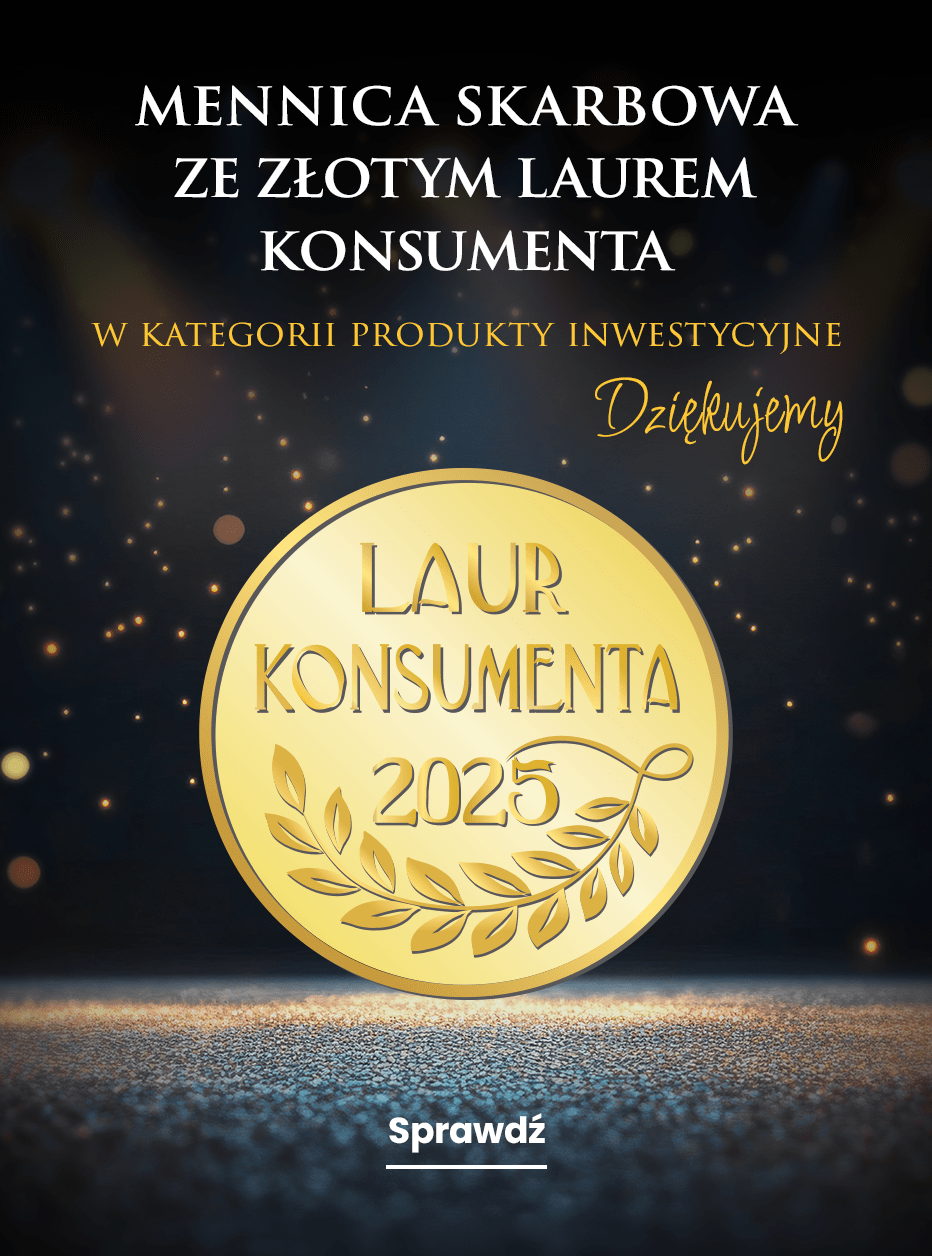 Mennica Skarbowa - Złoty Laur Konsumenta w kategorii Produkty Inwestycyjne