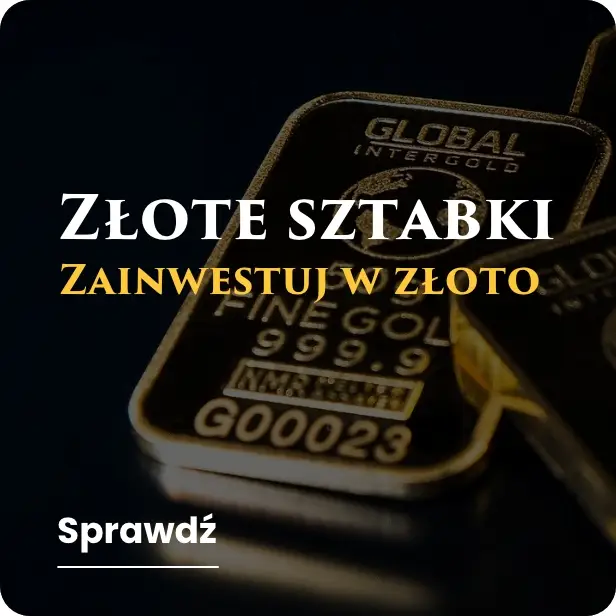 Sztabki złota - Mennica Skarbowa