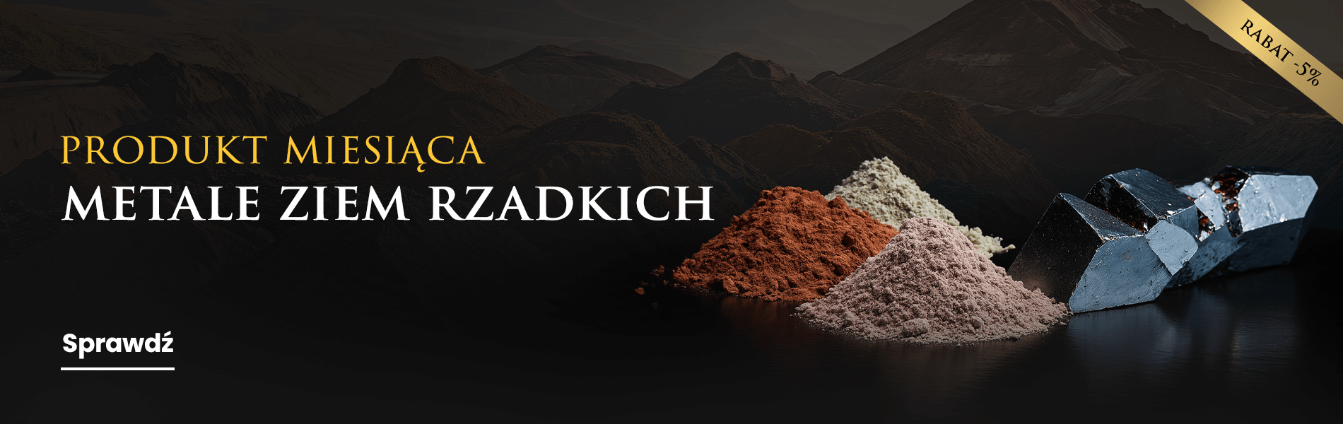 Produkt miesiąca | Złoto niesortowane i duże gramatury sztabek