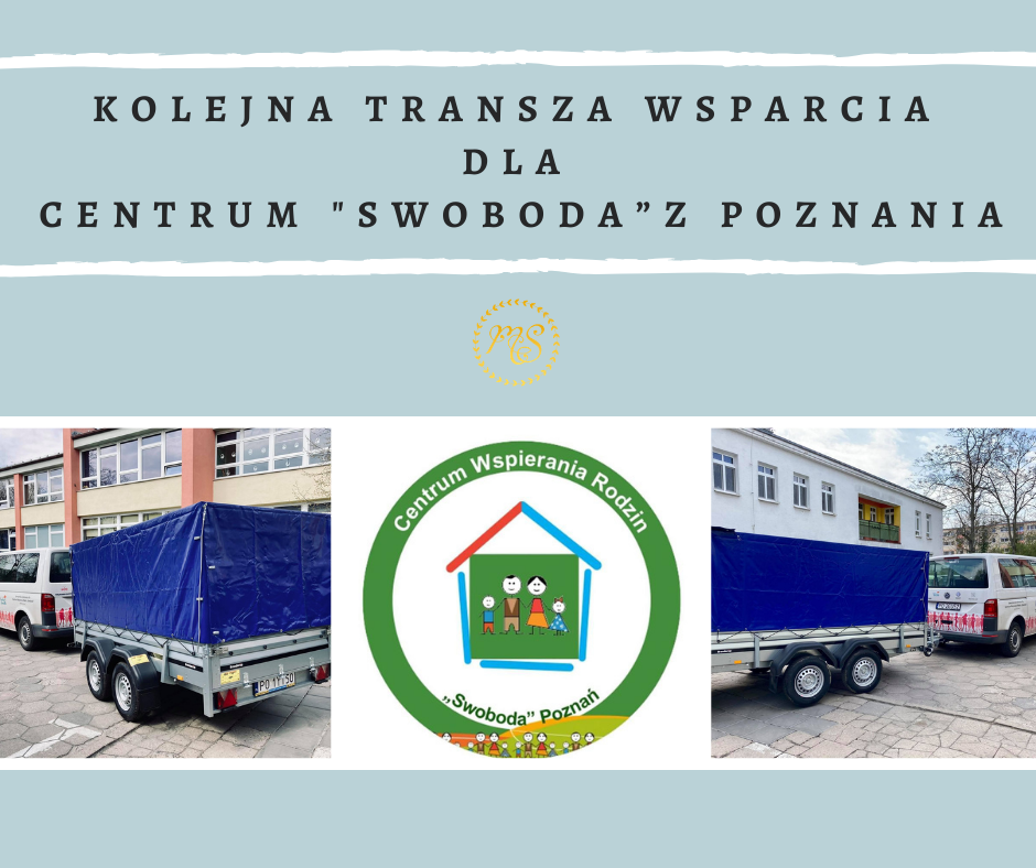 Kolejna transza wsparcia dla centrum „Swoboda”