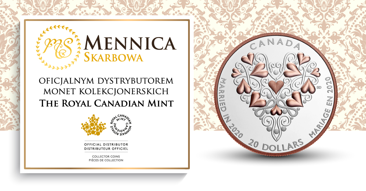 Mennica skarbowa oficjalnym dystrybutorem monet kolekcjonerskich the royal canadian mint