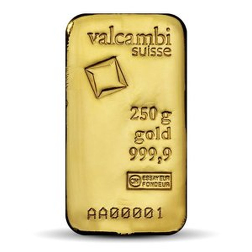 250 g sztabka złota