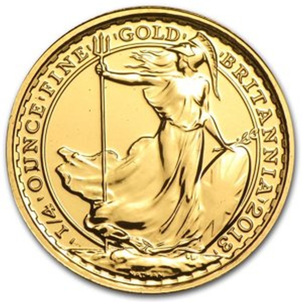 Moneta Britannia 1/4 uncji złota - wysyłka 24 h!