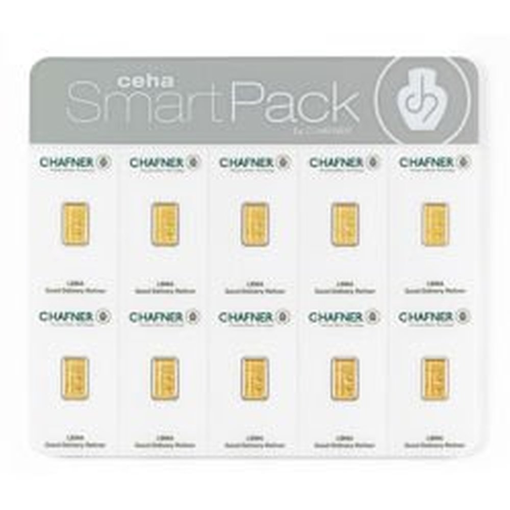 10 x 1g Sztabka złota SmartPack - wysyłka 24 h!