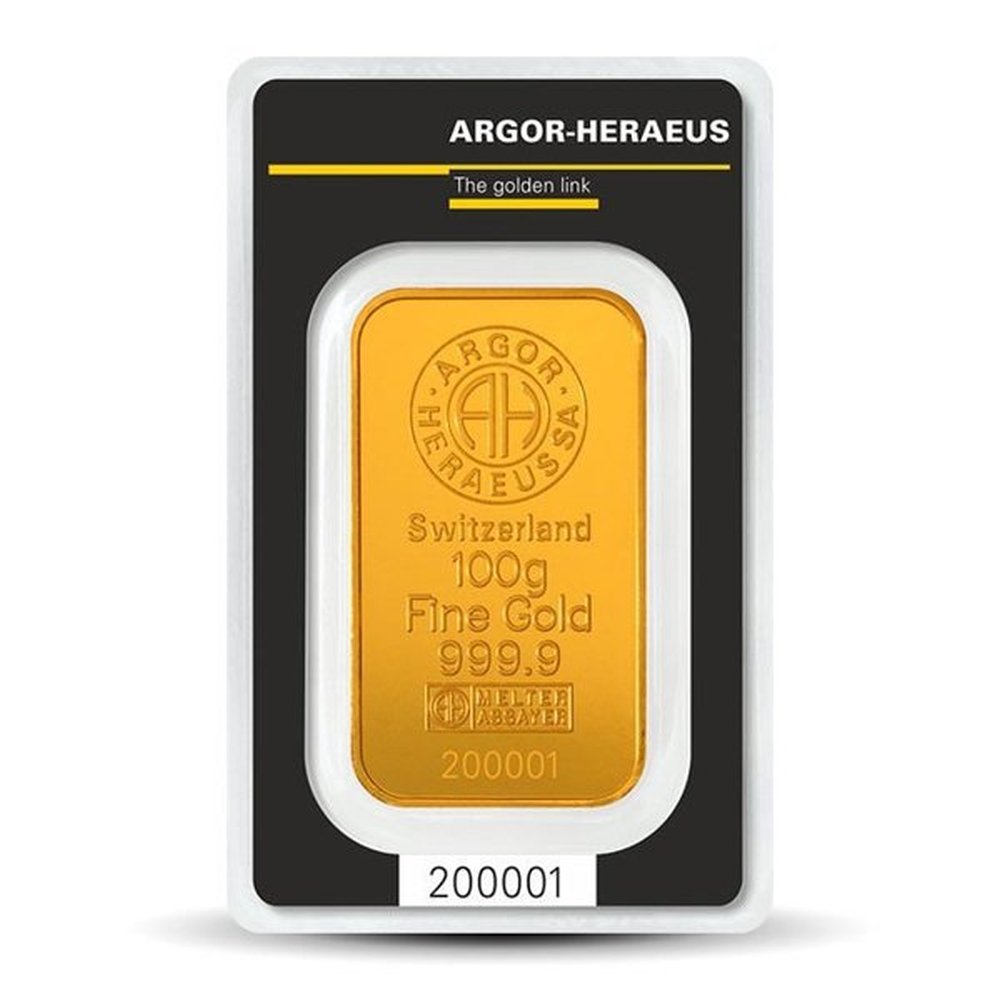 100 g Sztabka złota