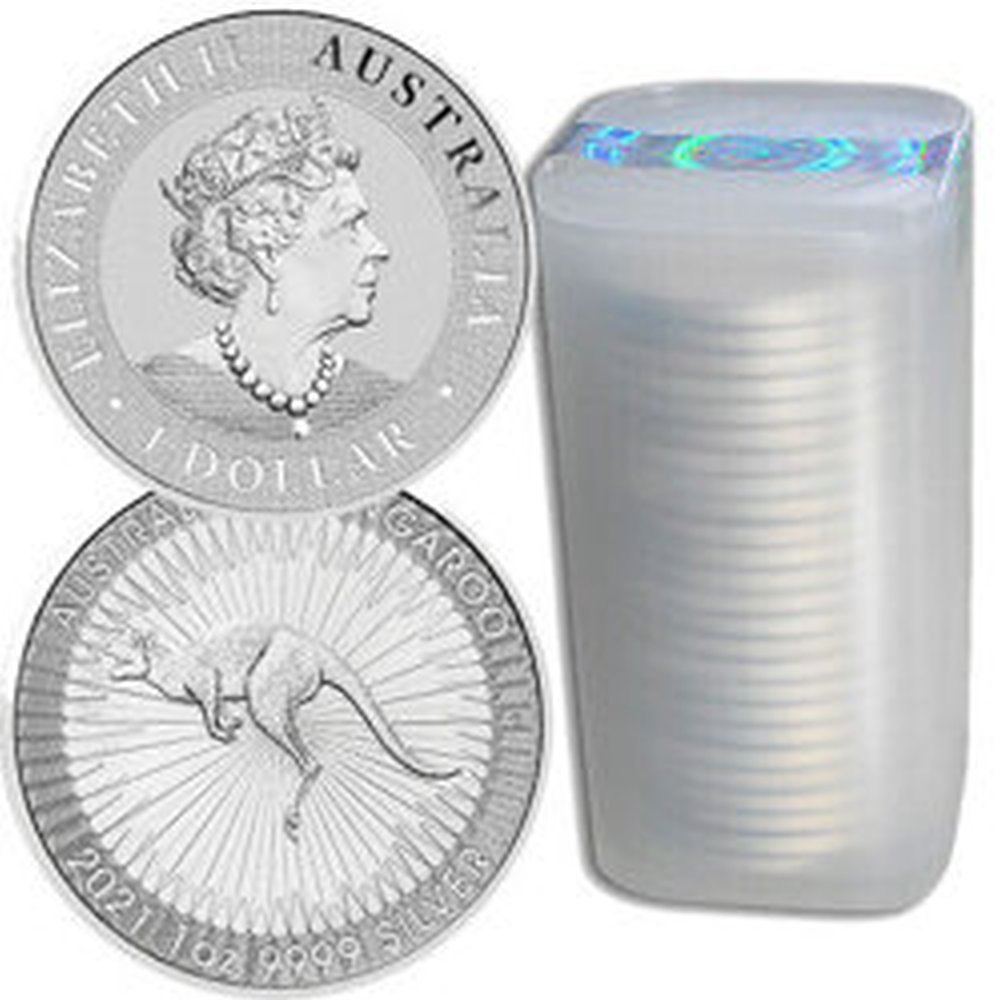 Moneta Australijski Kangur 25 x 1 uncja srebra TUBA MENNICZA - wysyłka 24 h!