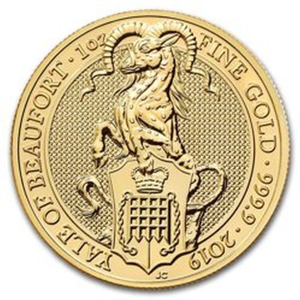 Moneta Bestie Królowej: Yale  1 uncja złota - wysyłka 24h!