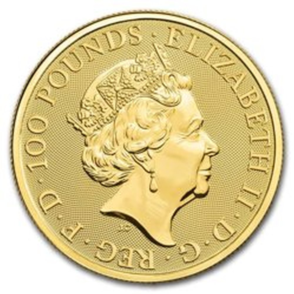 Moneta Bestie Królowej: Yale  1 uncja złota - wysyłka 24h!