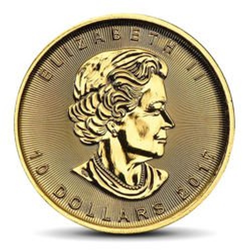 Moneta Kanadyjski Liść Klonowy 1/4 uncji złota - wysyłka 24 h!