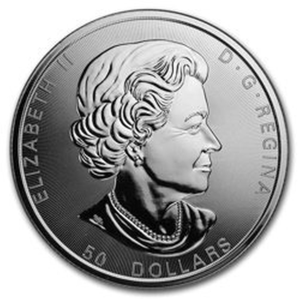 Moneta Kanadyjski Liść Klonowy - 10 uncji srebra - wysyłka w 24h!