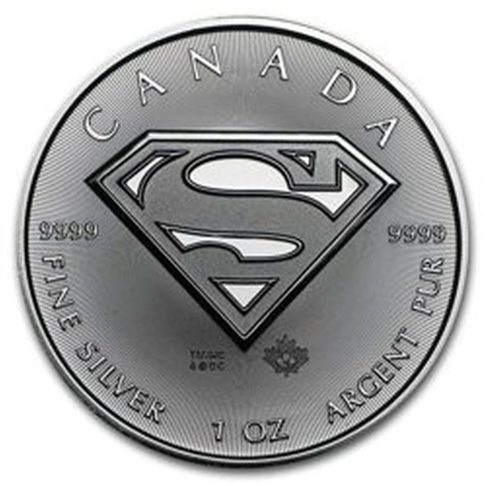 Moneta Superman 1 uncja srebra - wysyłka 24 h!