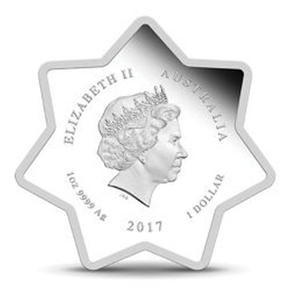 Srebrna moneta Gwiazdka na choinkę - Domek