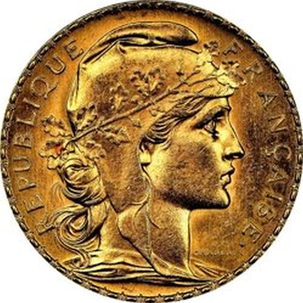 Złota moneta 20 franków - wysyłka 24 h!
